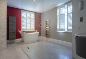 waterproof shutters installed by The Great Shutter Co.