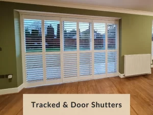 Bifolding Tracked Shutters Installed In Southampton By The Great Shutter Co.