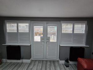 french door shutters by The Great Shutter Co Southampton